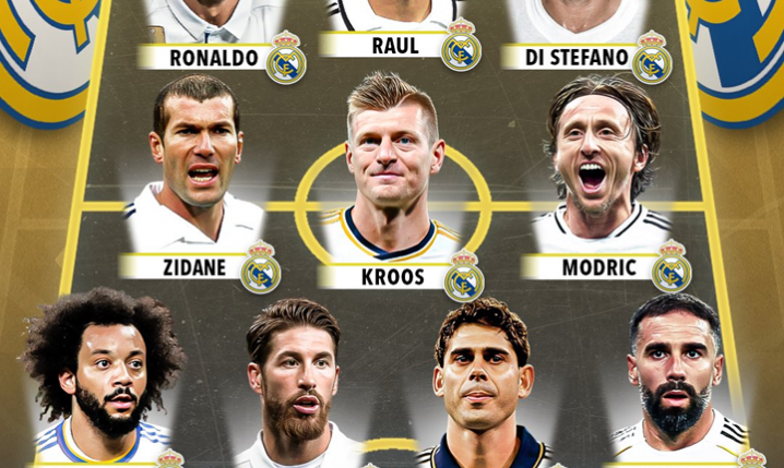 Tak wygląda NAJLEPSZA XI W HISTORII Realu Madryt!